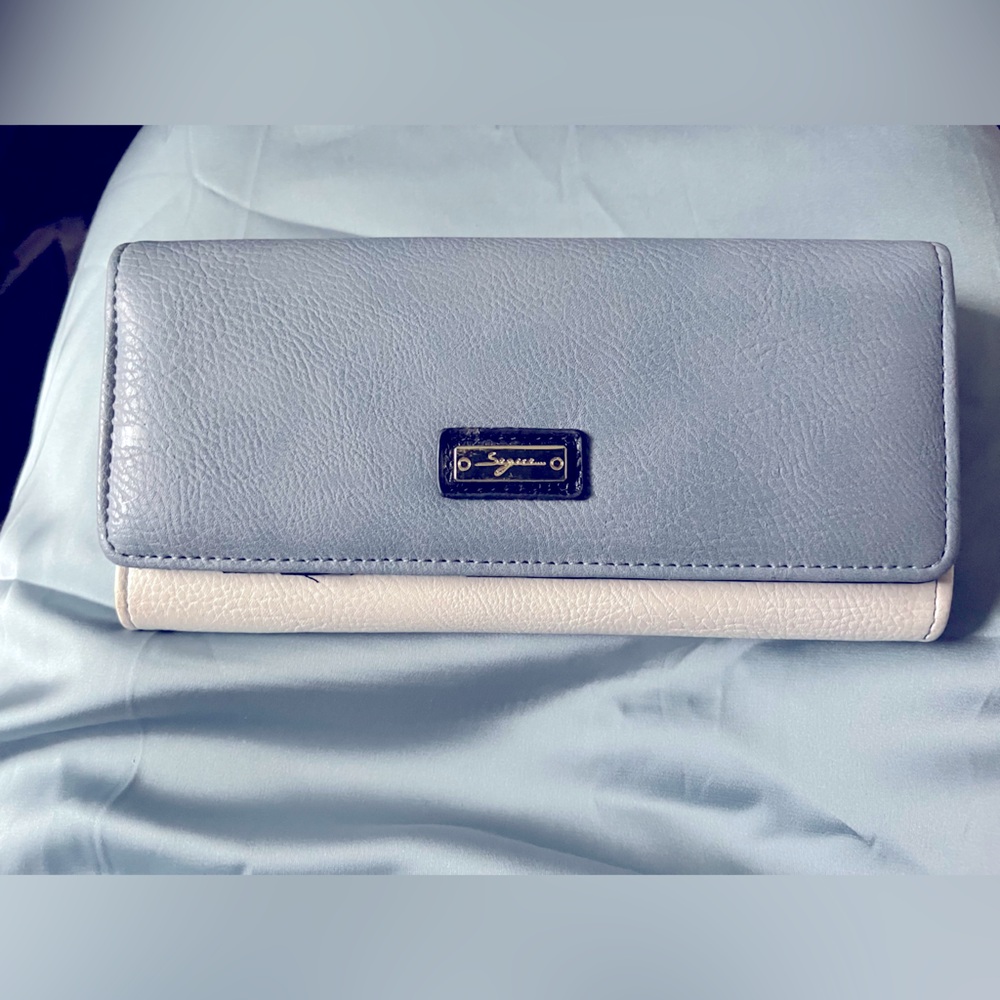 Segue Sky Blue and Cream Women's Wallet